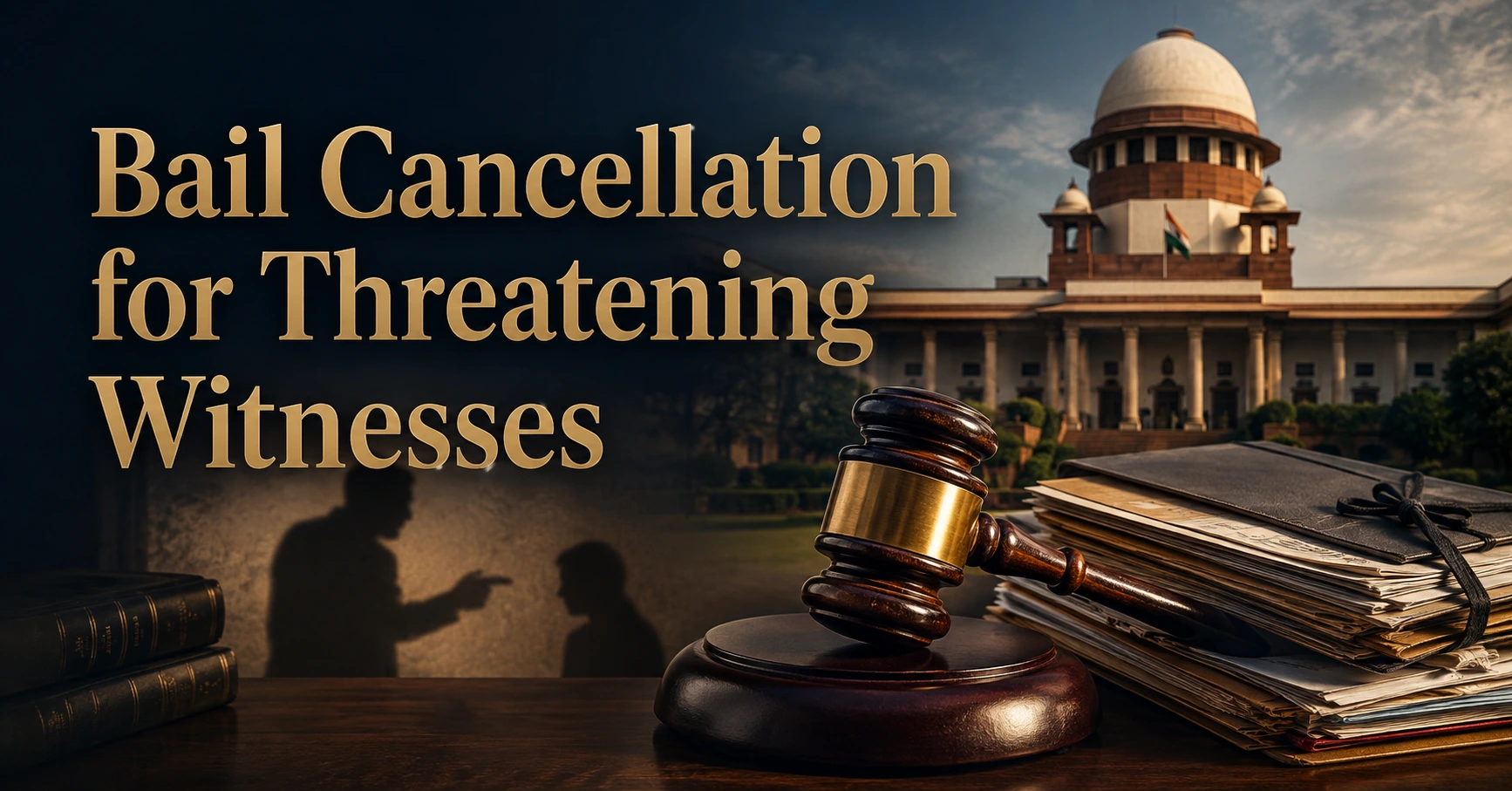 Bail Cancellation for Threatening Witnesses in India