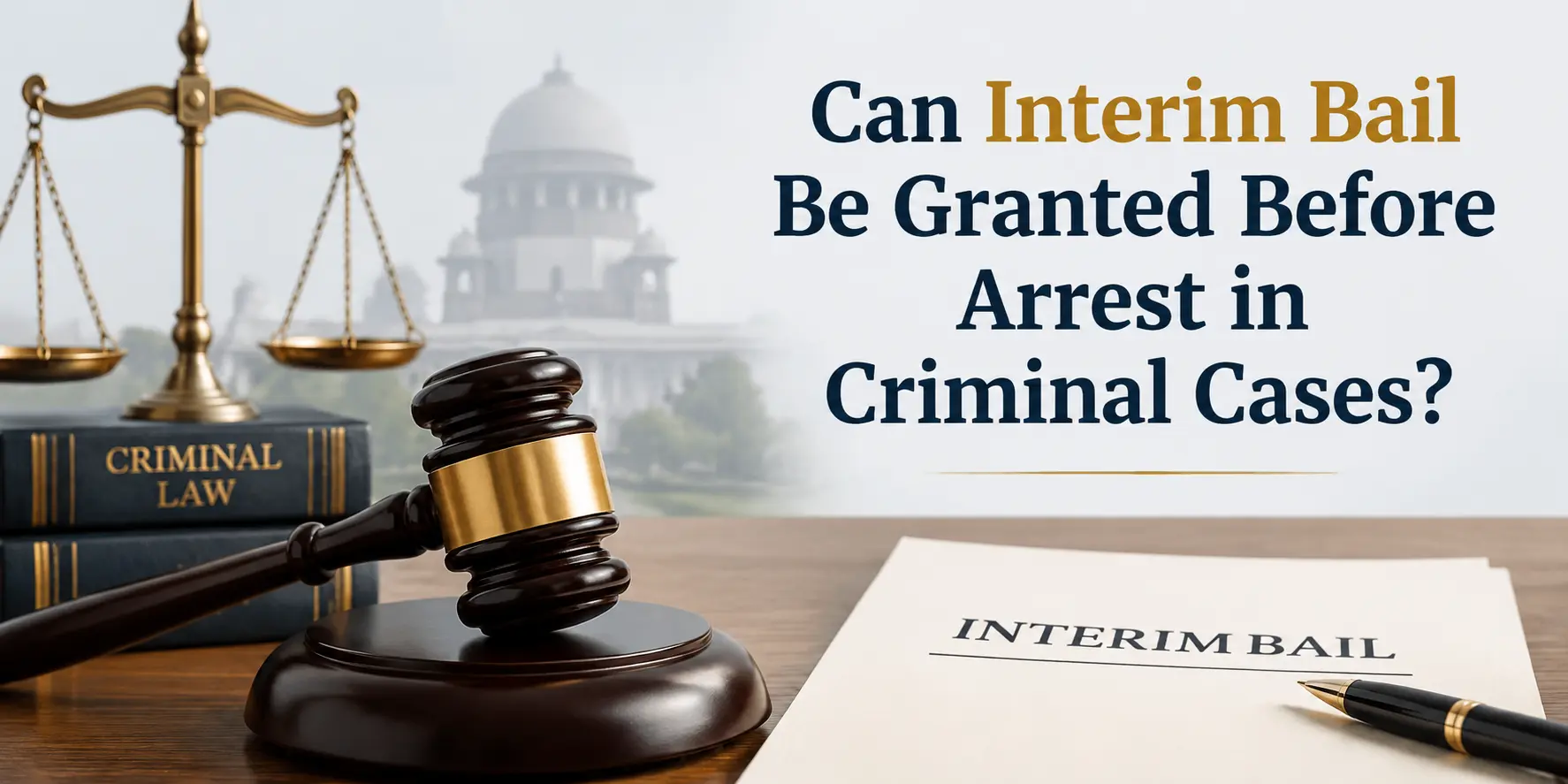 Can Interim Bail Be Granted Before Arrest in Criminal Cases?