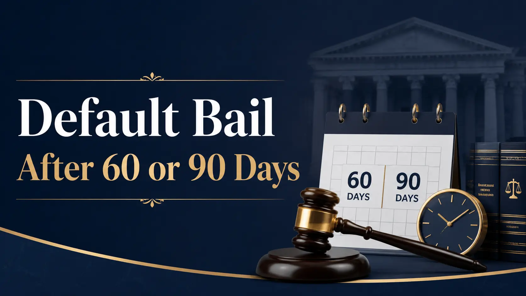 Can You Get Default Bail If the Chargesheet Is Filed After 60 or 90 Days?