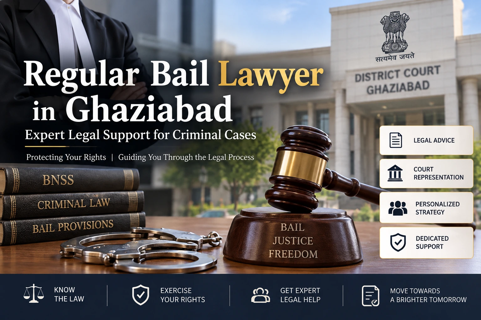 Regular Bail Lawyer in Ghaziabad for Criminal Cases