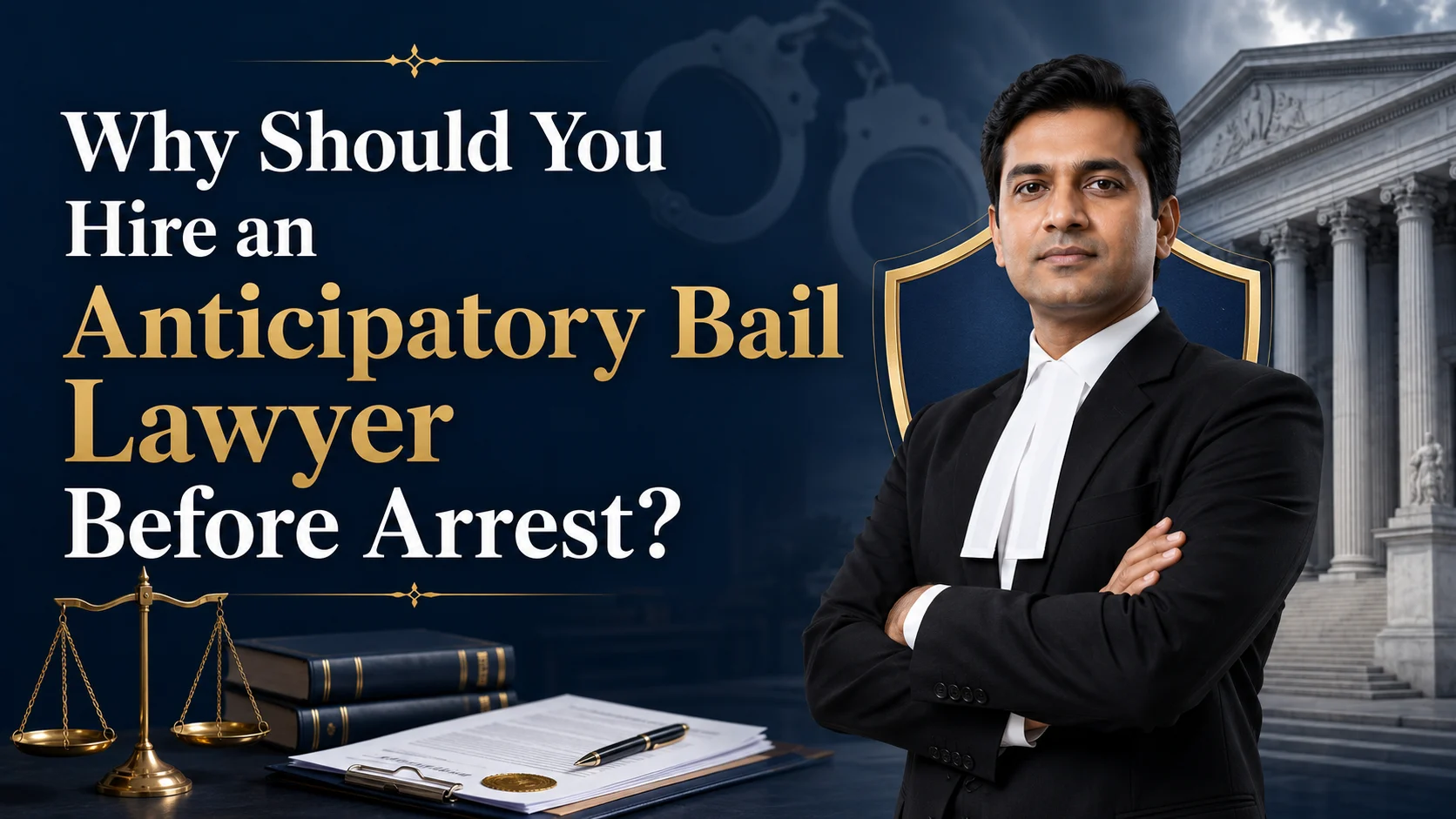 Why Should You Hire an Anticipatory Bail Lawyer Before Arrest?